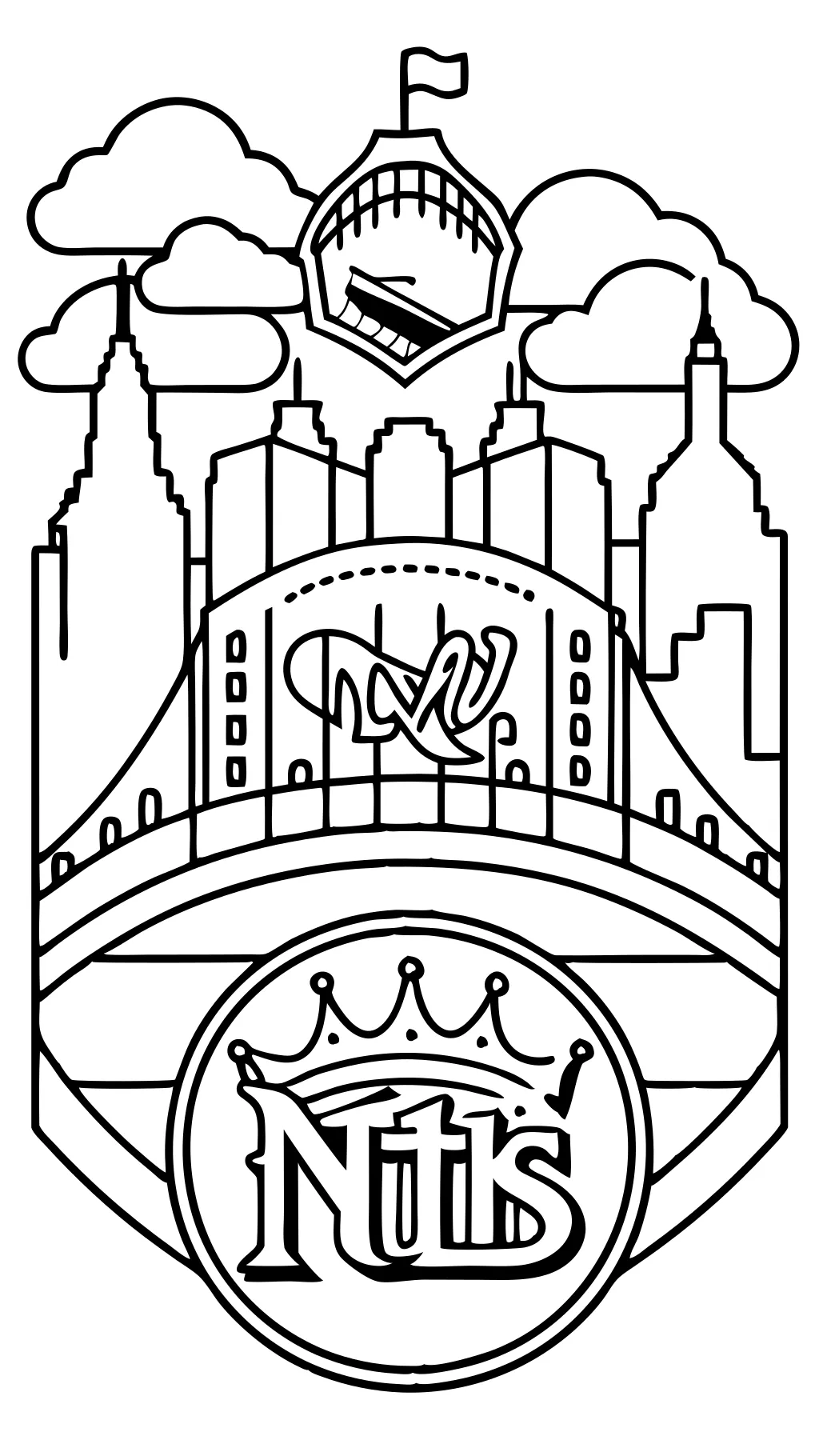 mets coloring pages